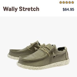 NWT HeyDude shoes, size US 12 beige